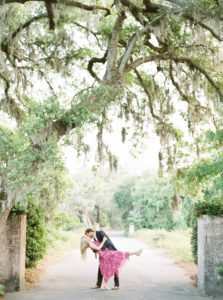Airlie Gardens Engagement Session