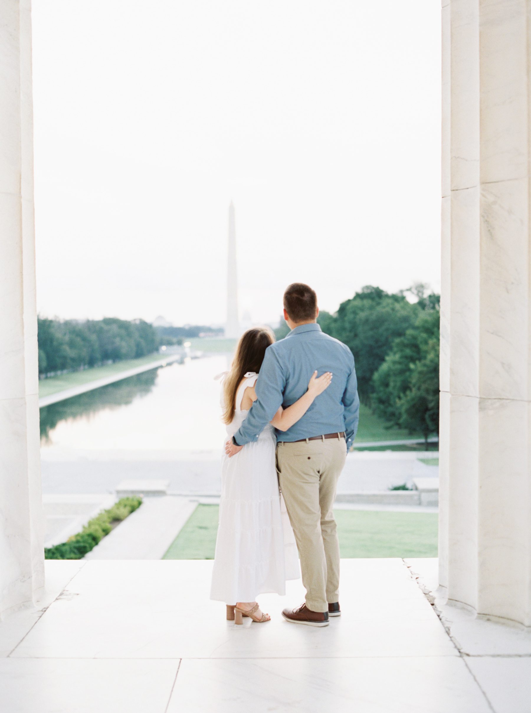 Lincoln Memorial Engagement Session