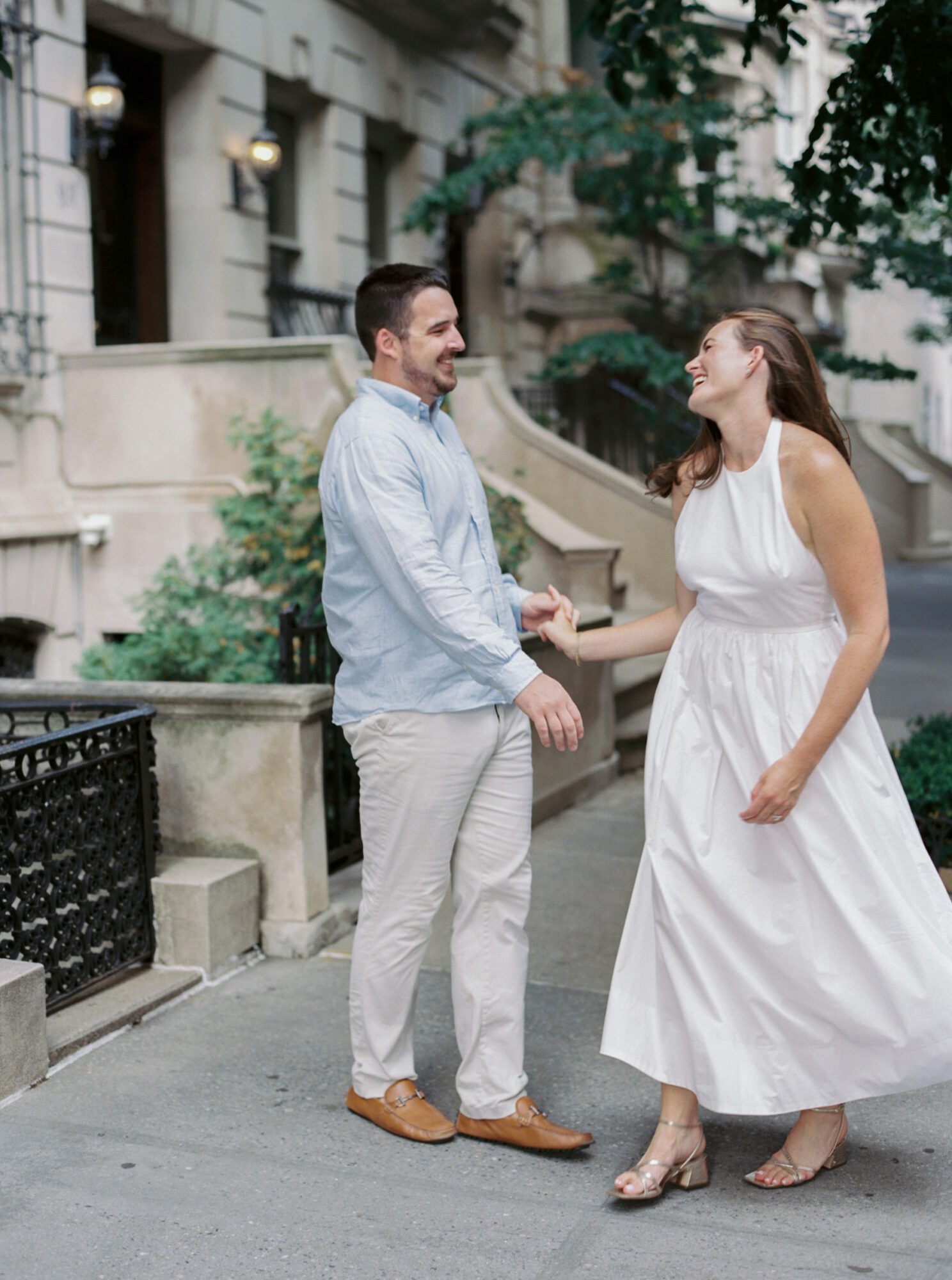 Upper East Side NYC Engagement Session